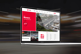 Haas F1 Team website